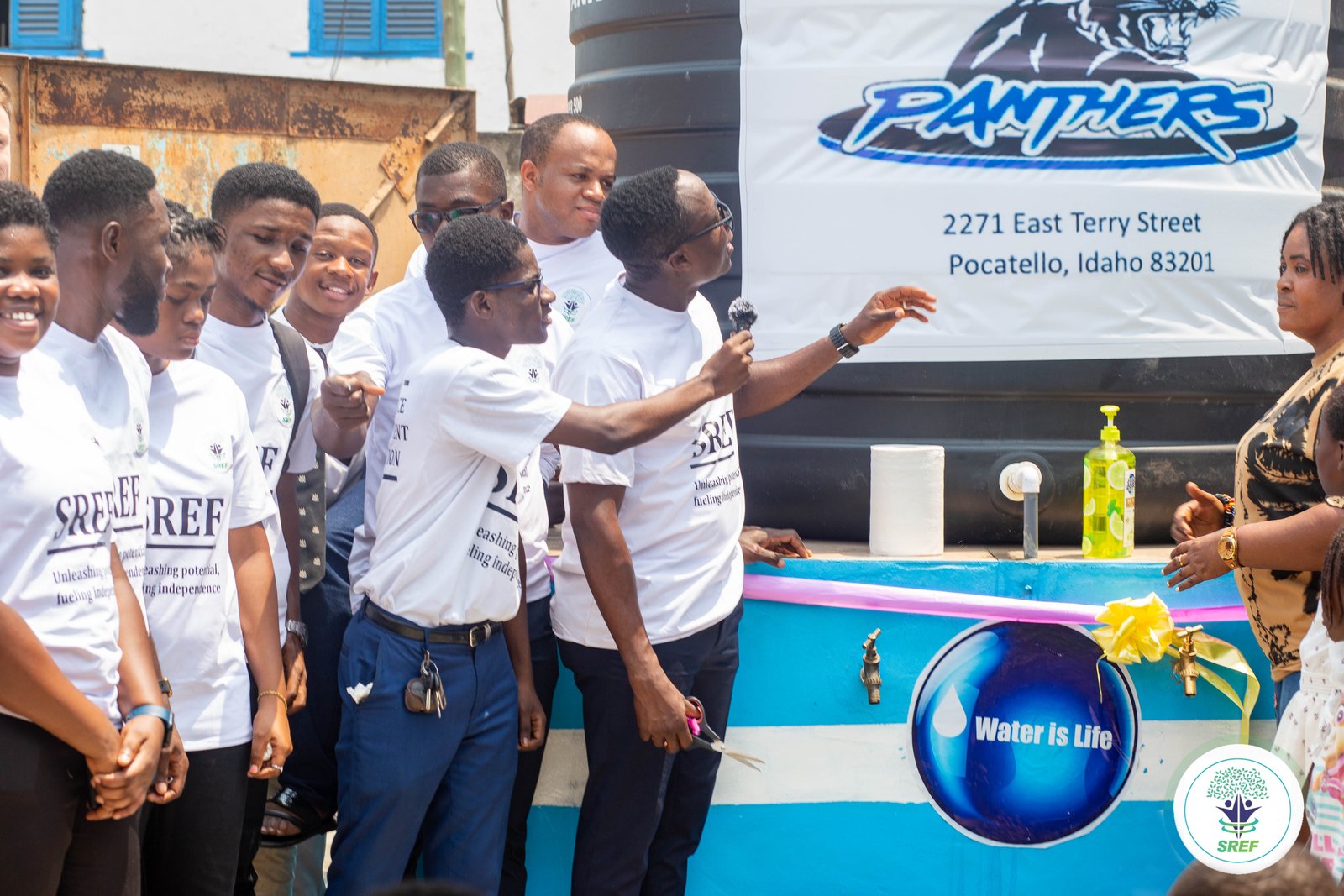 An SREF programme opening in Ghana